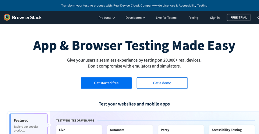 BrowserStack